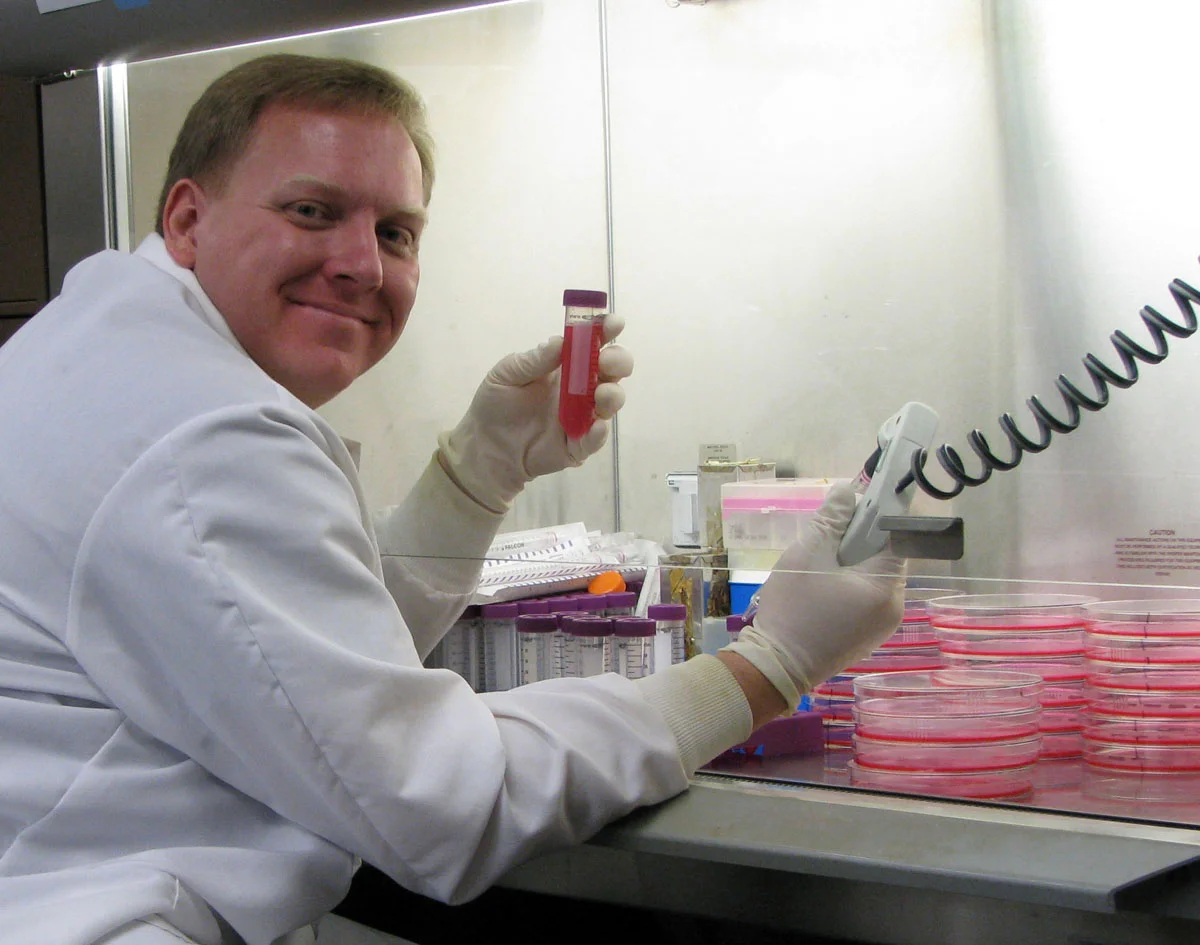 Stephen in the hood.