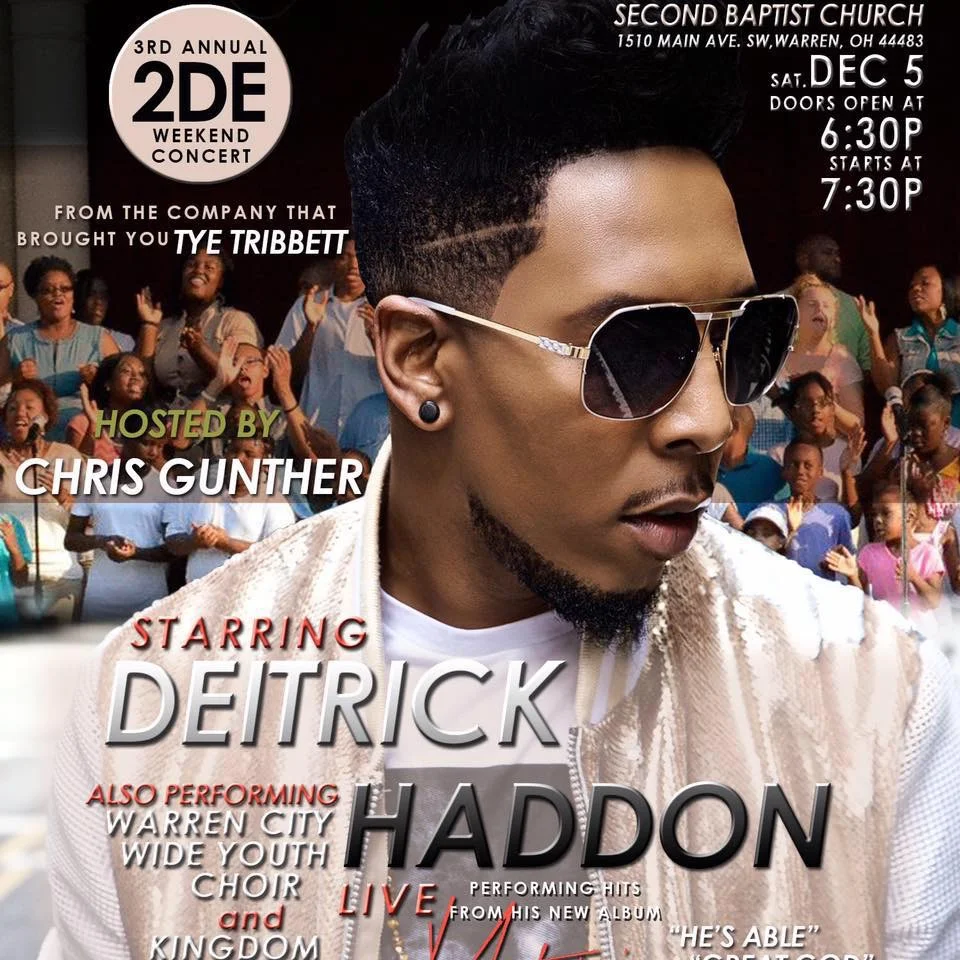 2 Deep Entertainment Presents: Deitrick Haddon