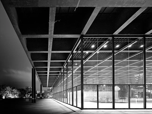 LUDWIG MIES VAN DER ROHE, NEUE NATIONALE GALERIE, 1968
