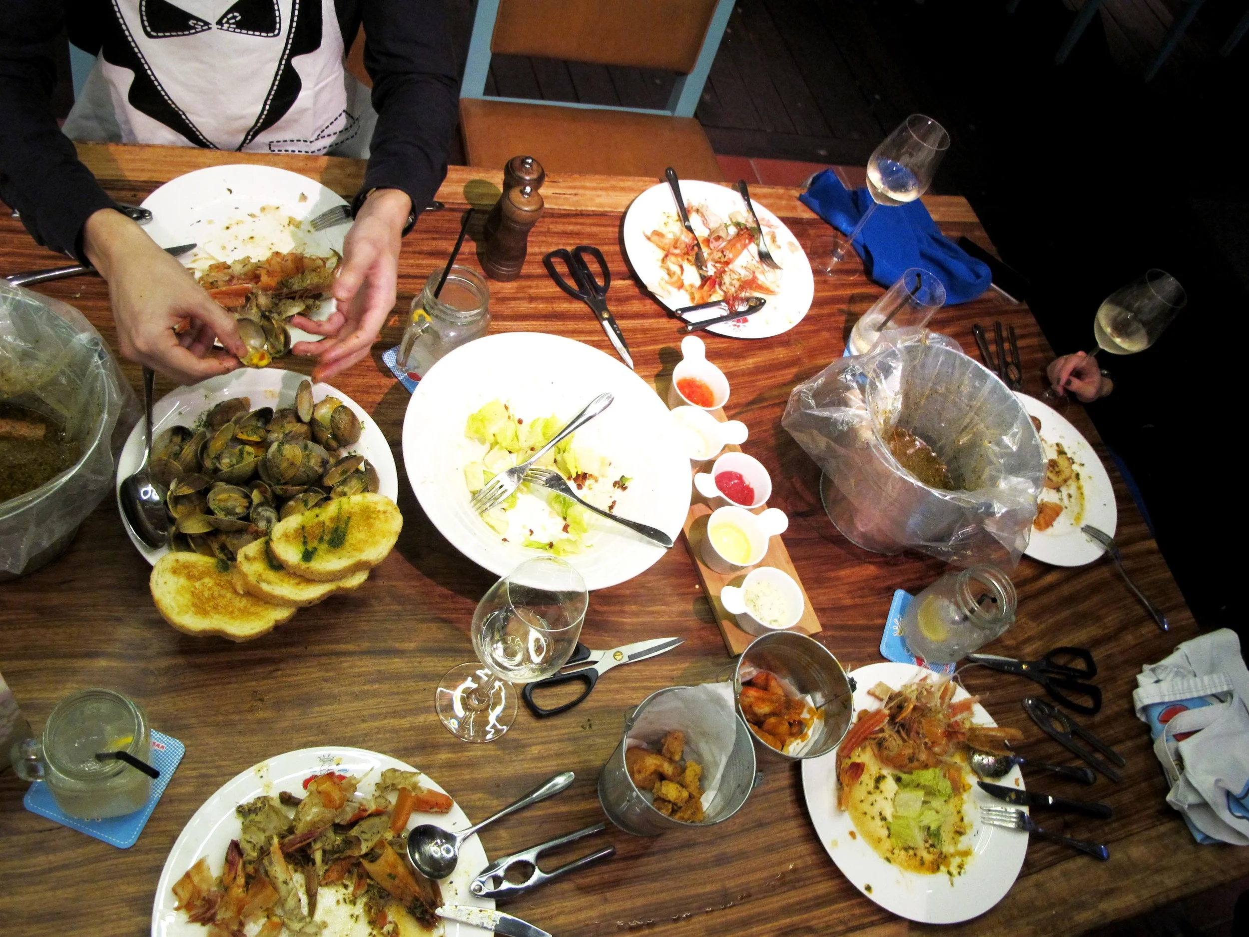 a feast that is better shared with a group, so you can order all the food!