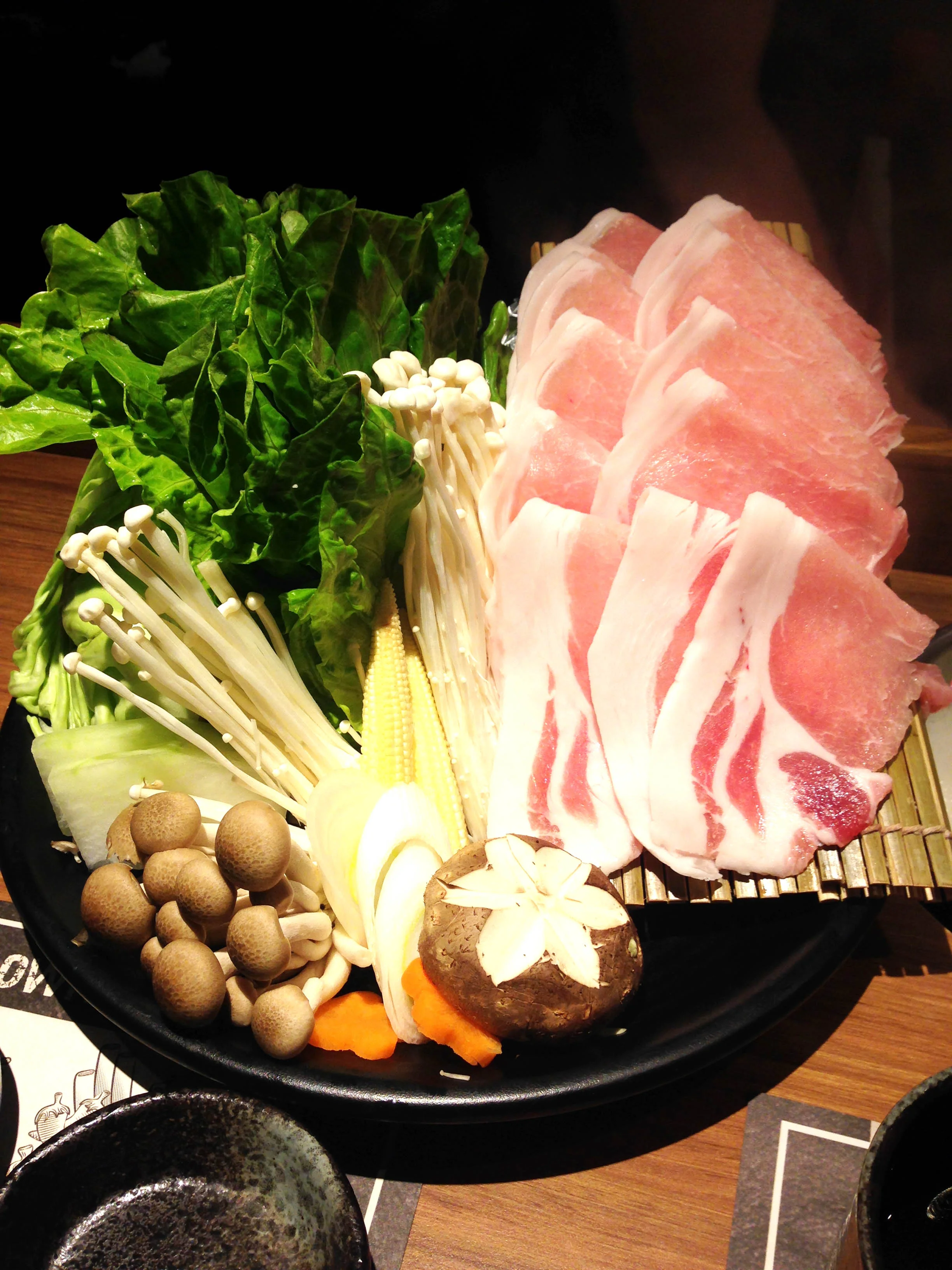the pork set
