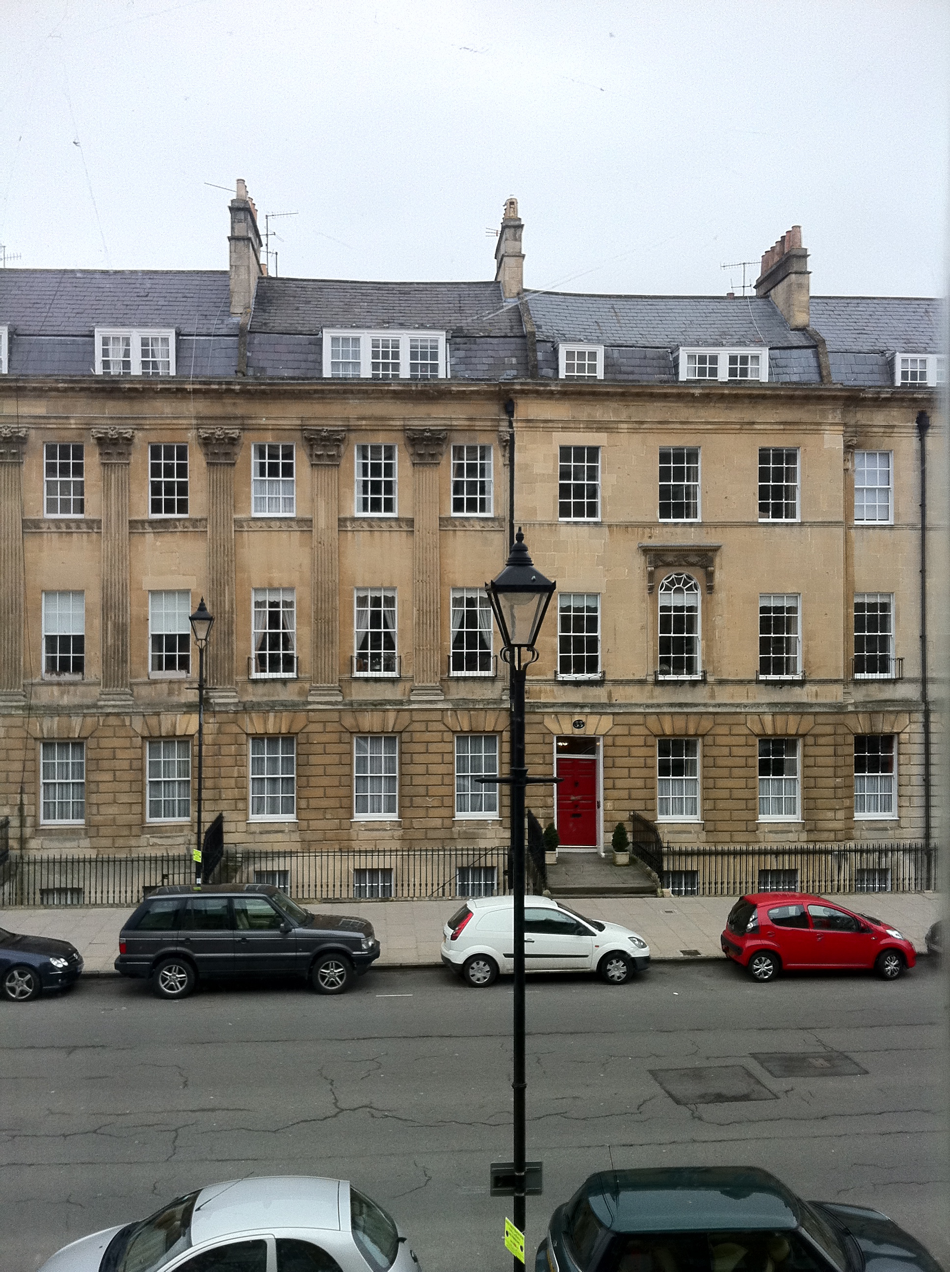 the view from my old flat - how lovely are these buildings?