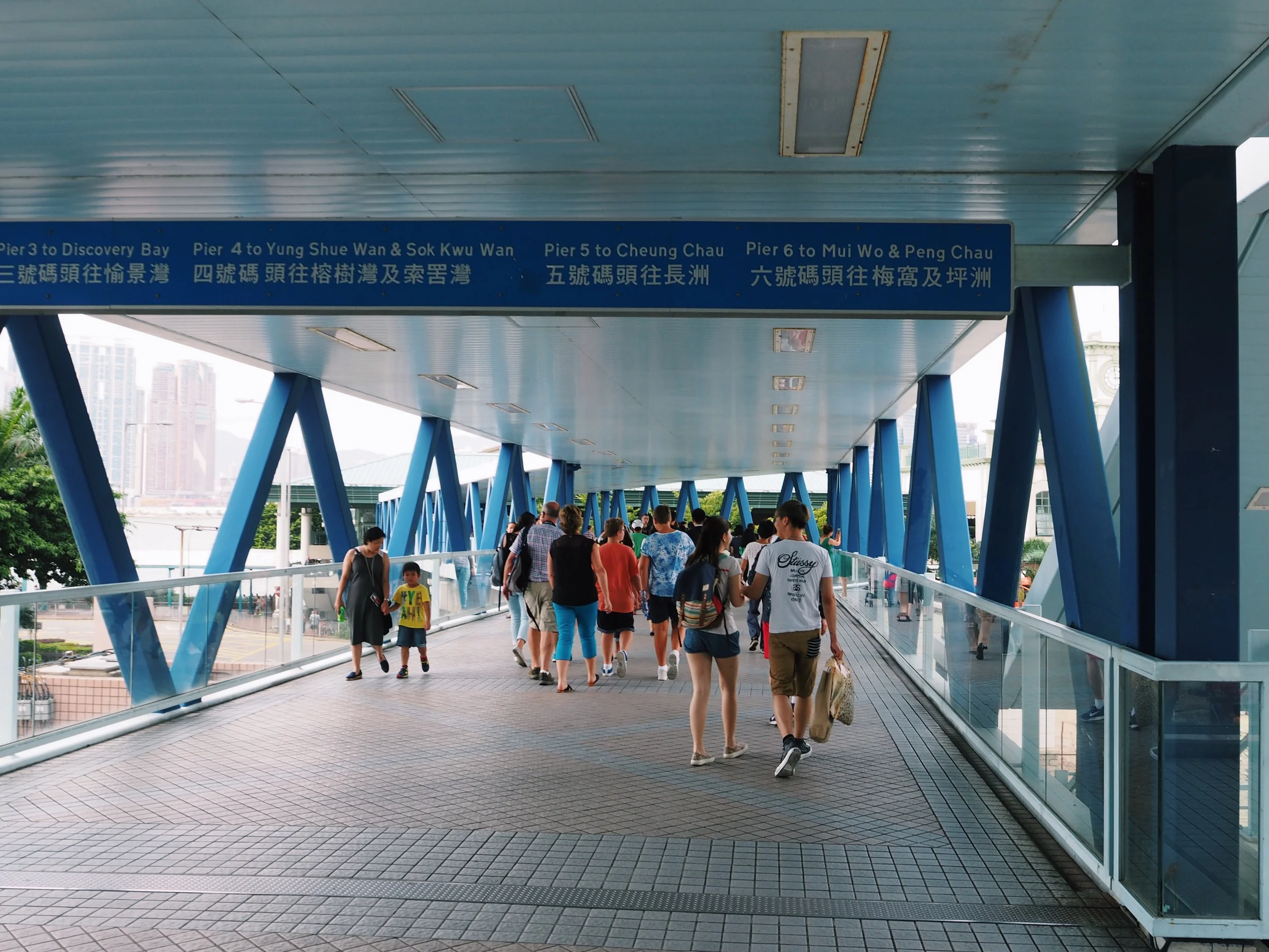 Head to pier 6 at the central pier