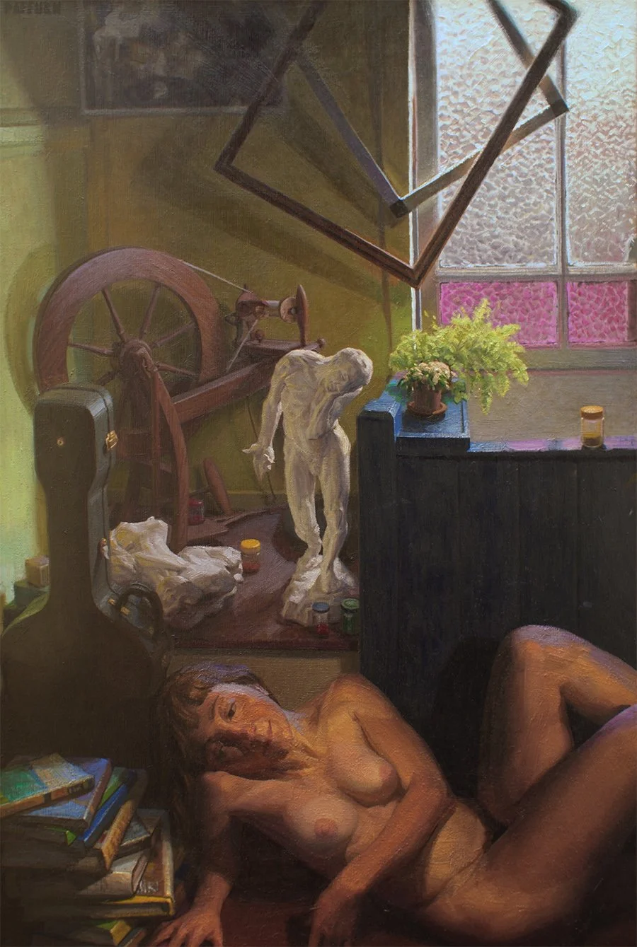 Asunder & Asunder
Oil on linen
2014