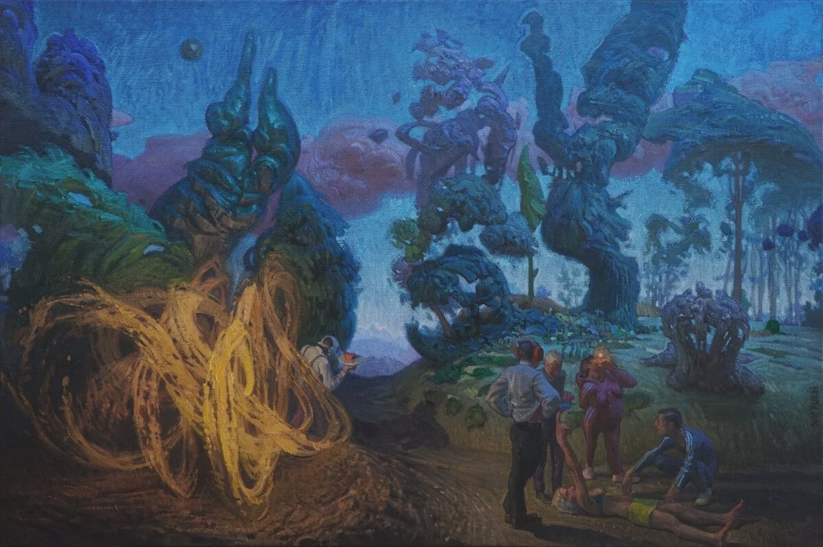 Rendezvous
Oil on linen
80 x 120 cm
2017-2020