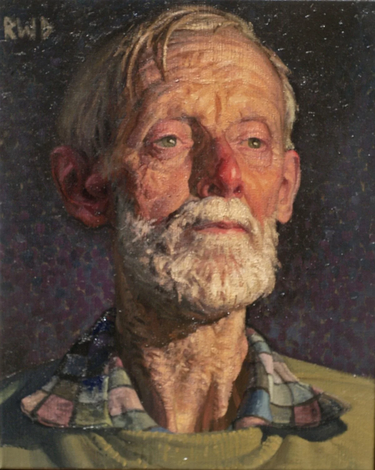 Glen Gillard. RQAS President
Oil on linen
65 x 50 cm
2019