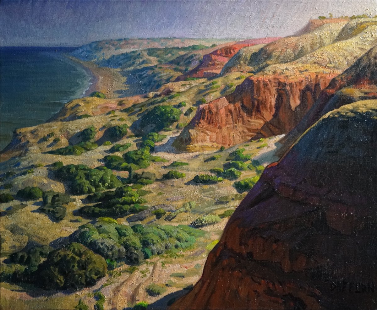 Maslin Beach. Looking North
Oil on linen 46x56cm
