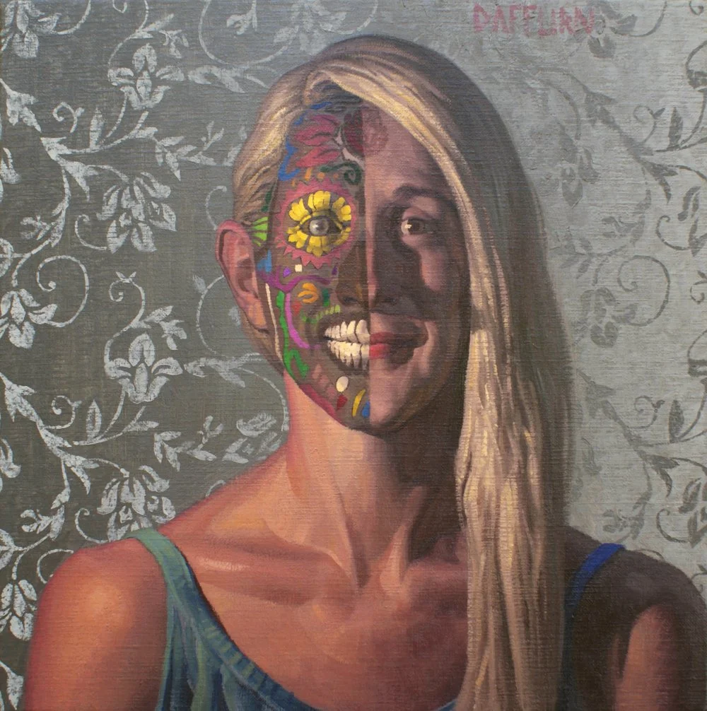 Sugar Skull Queen
Oil on linen
70 x 70 cm
2015