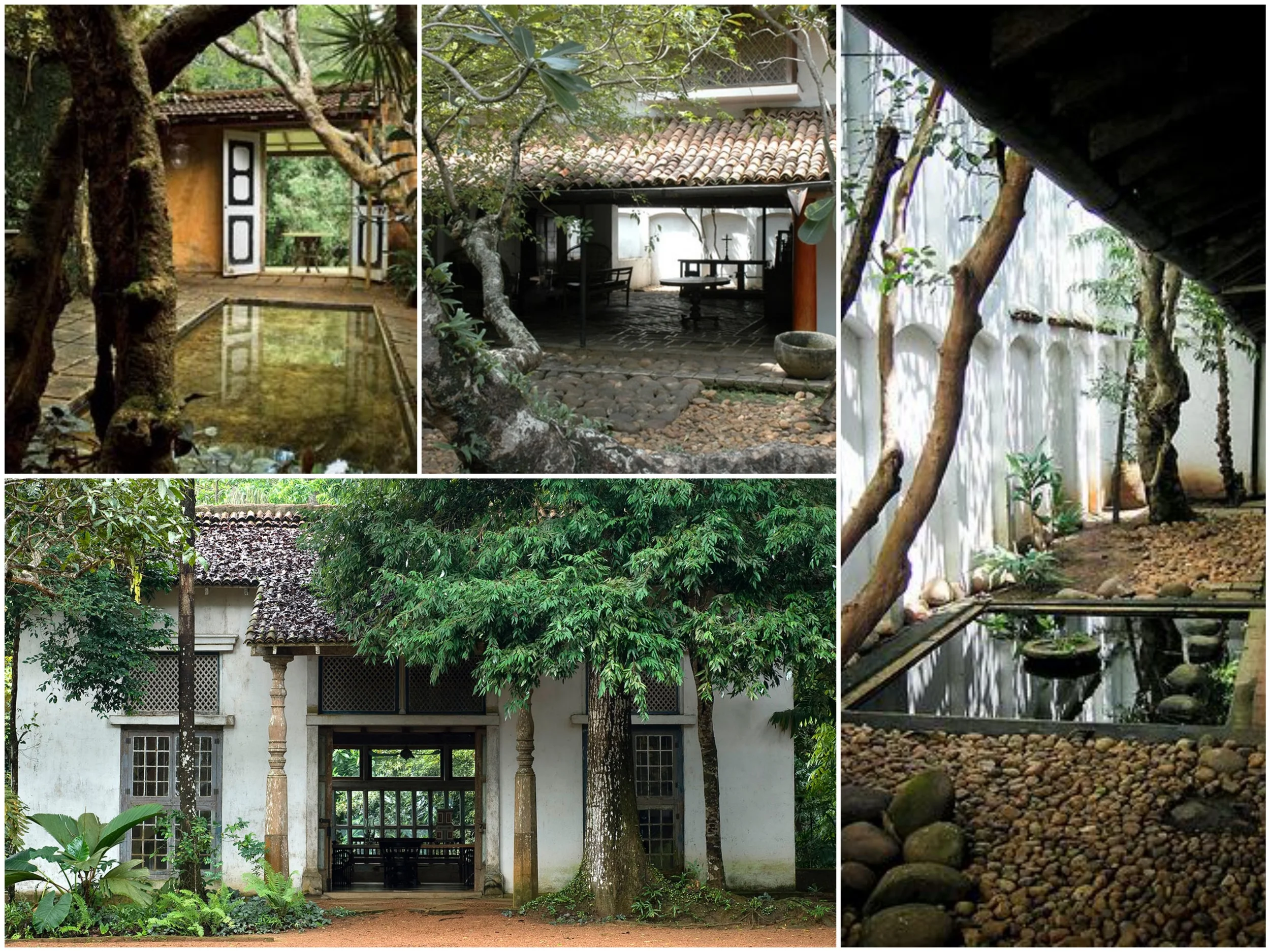 Finding Inspiration in houses designed y Geoffrey Bawa, a Sri Lankan architect
