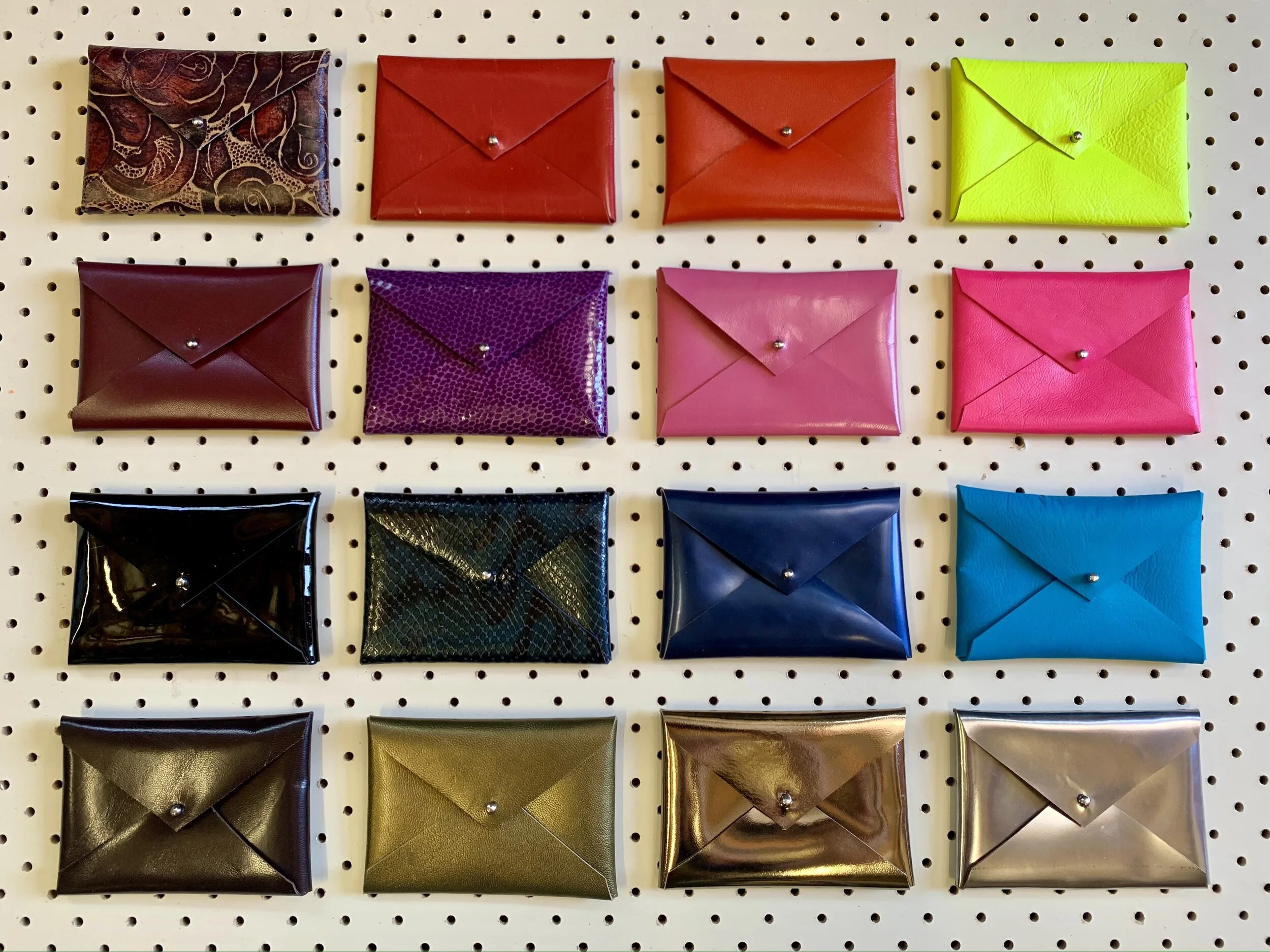 Folded Leather Pouch