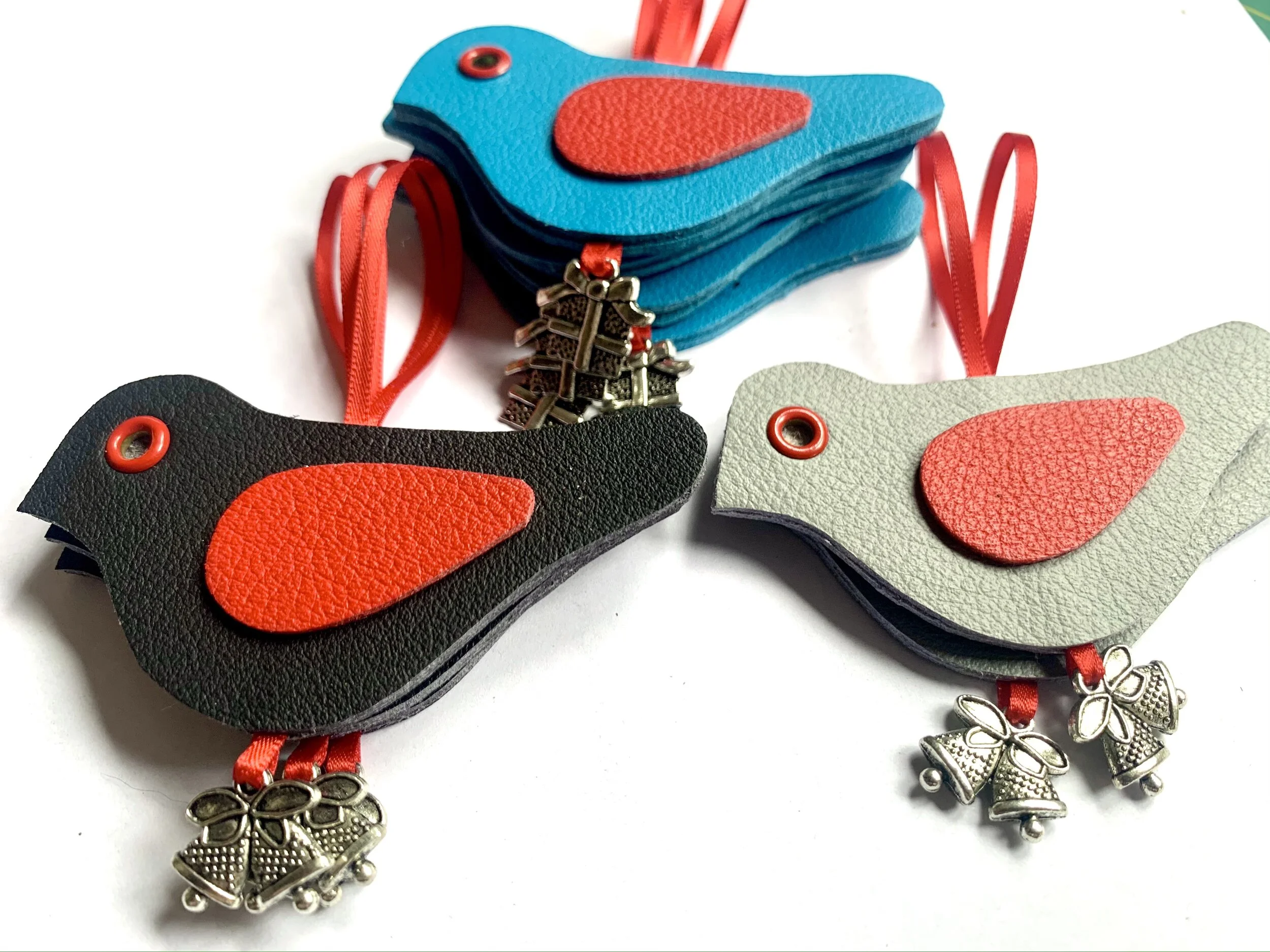 Vegan Christmas Dove ornaments