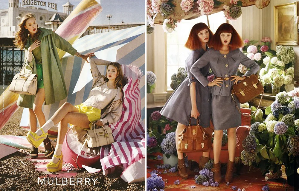 MULBERRY Photographer: Tim Walker Casting Work: Fashion model direct booking. _________________________________________________________