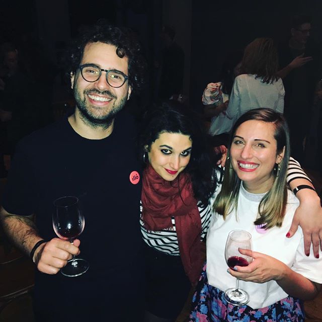 @mouvo 2019 : 2/3 : Special 💖 mention for this two; amazing, talmente talented and lovable @illotv @ile_no @l_isforluca @algo.tv #italiandoitbetter ( goes for @federicafragapane @robertascialla_motiondesign too 😉) .
.
.
.
.
.
#illo.tv #mouvofestival #mouvo #praha #czechrepublic #divadloarcha #mouchesvolantes #motiondesign #motiongraphics #illustration #animation #festival #il32 #conference #datavisualization #adobe #styleframe #mograph