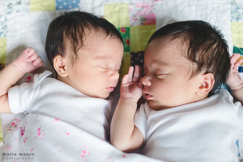 Newborn Family Session - for TWINS!