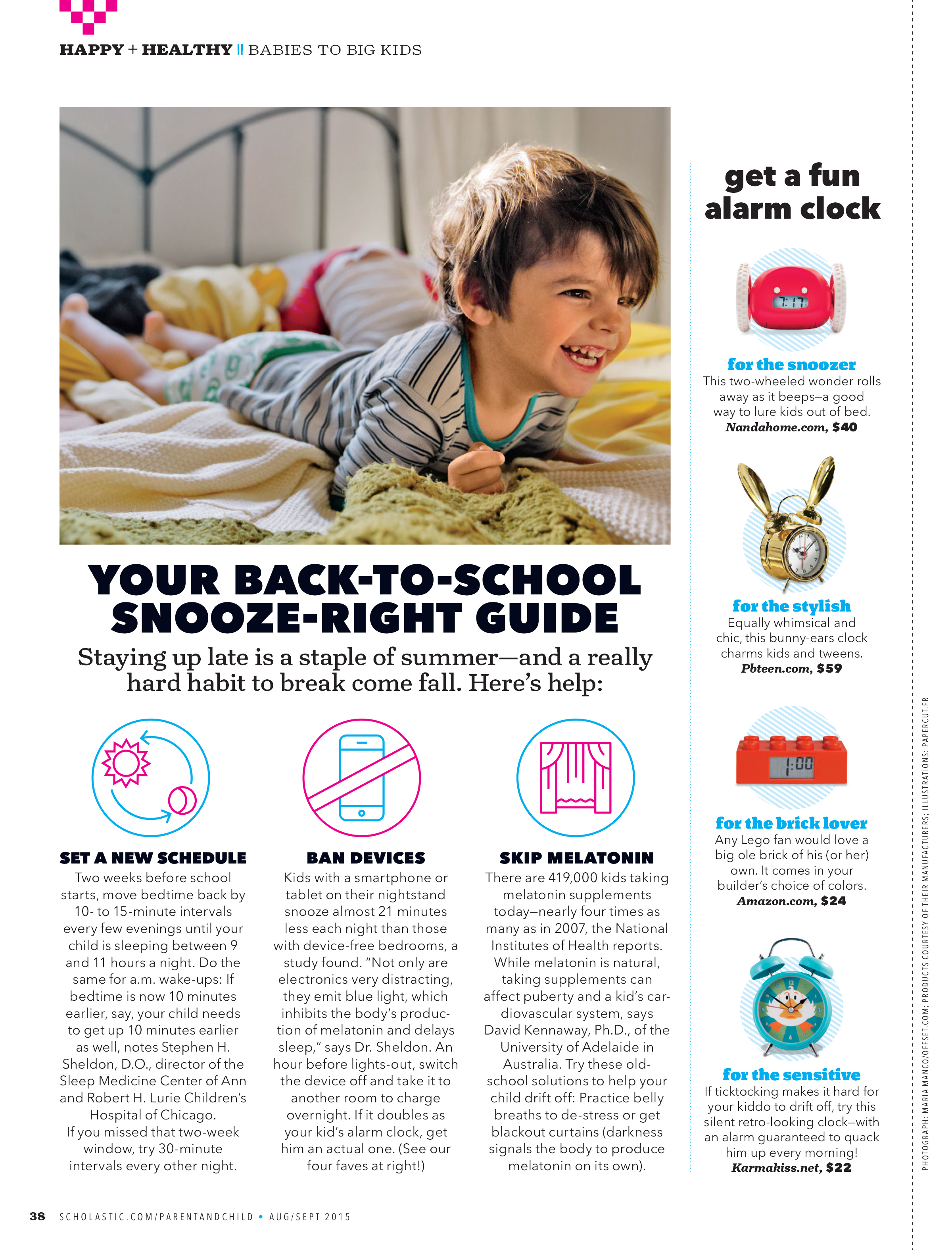 Scholastic Parent & Child Magazine Sept 2015