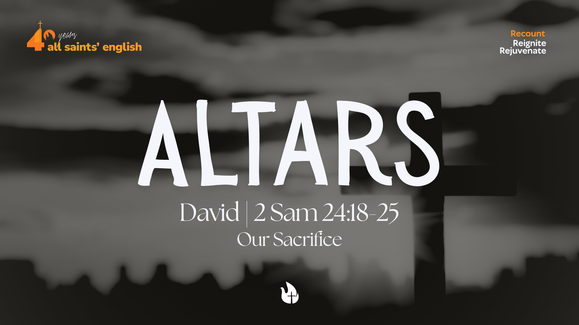 David’s Altar | Our Sacrifice