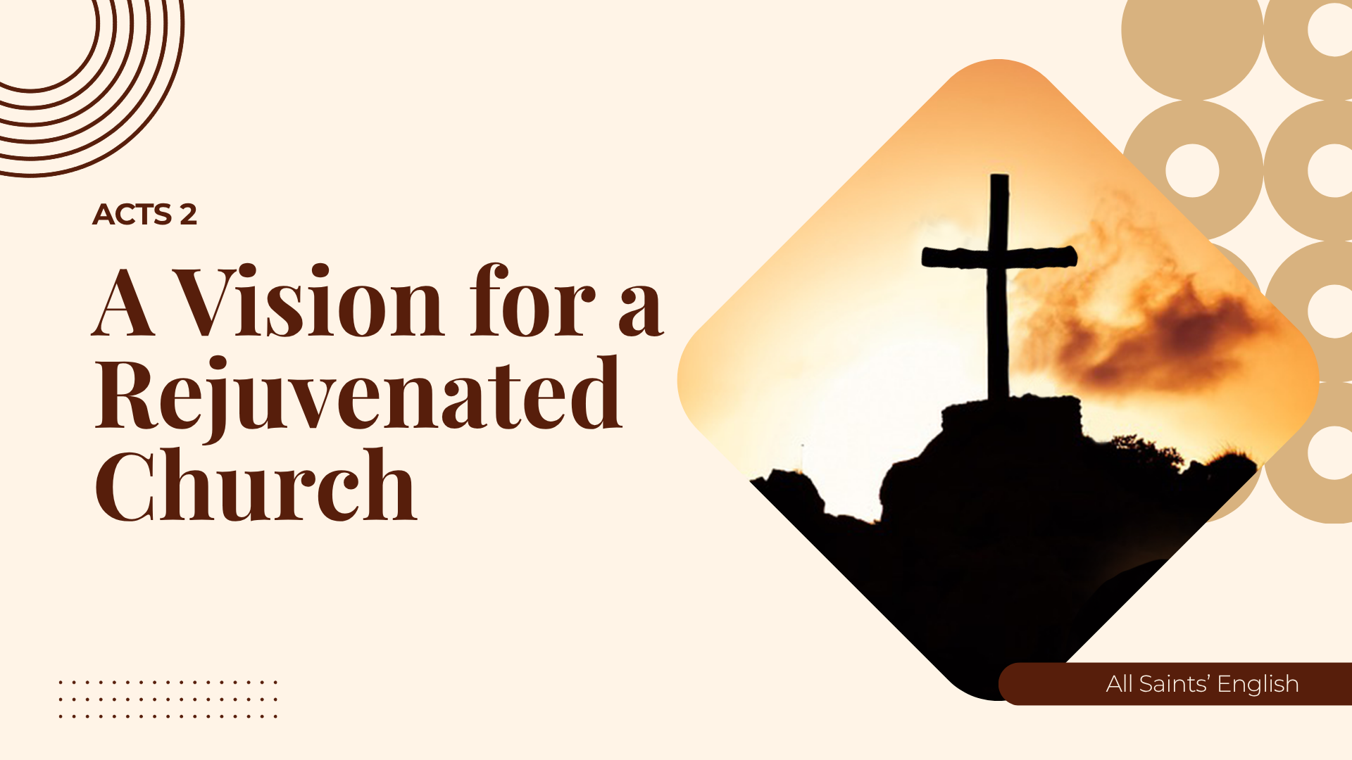 Vision for a Rejuvenated Church