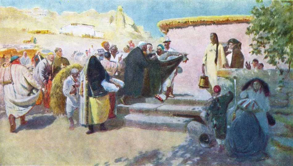 Снятие паранджи, Жмакин, 1957
