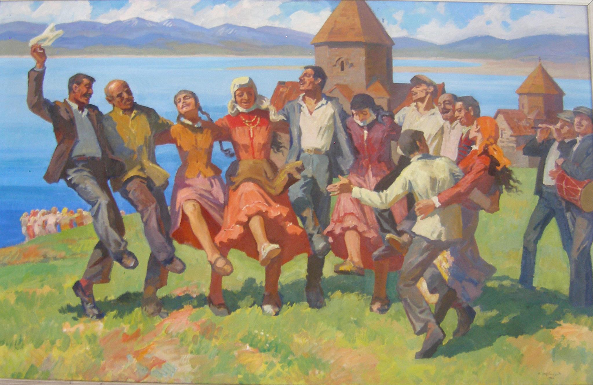 Трудовые армяне. Армения Кочари. Армянские народные танцы Ярхушта.