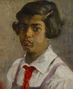 Степан Агаджанян: Пионерка, 1928