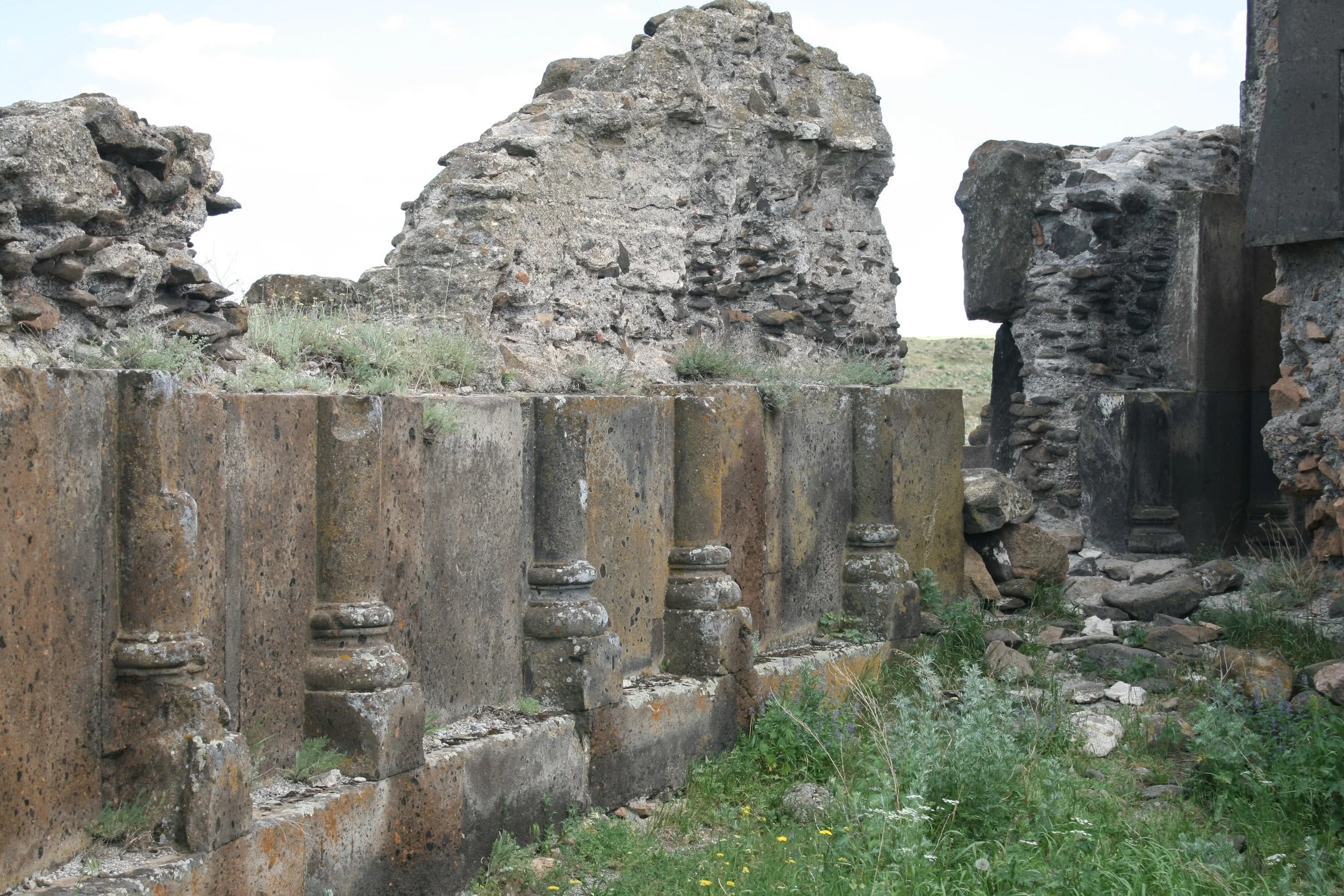 Ани. Руины собора царя Гагика I (фрагмент). Фото Сергея Новикова