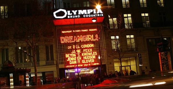 Шарль Азнавур в концертном зале "Олимпия" в 1963 году