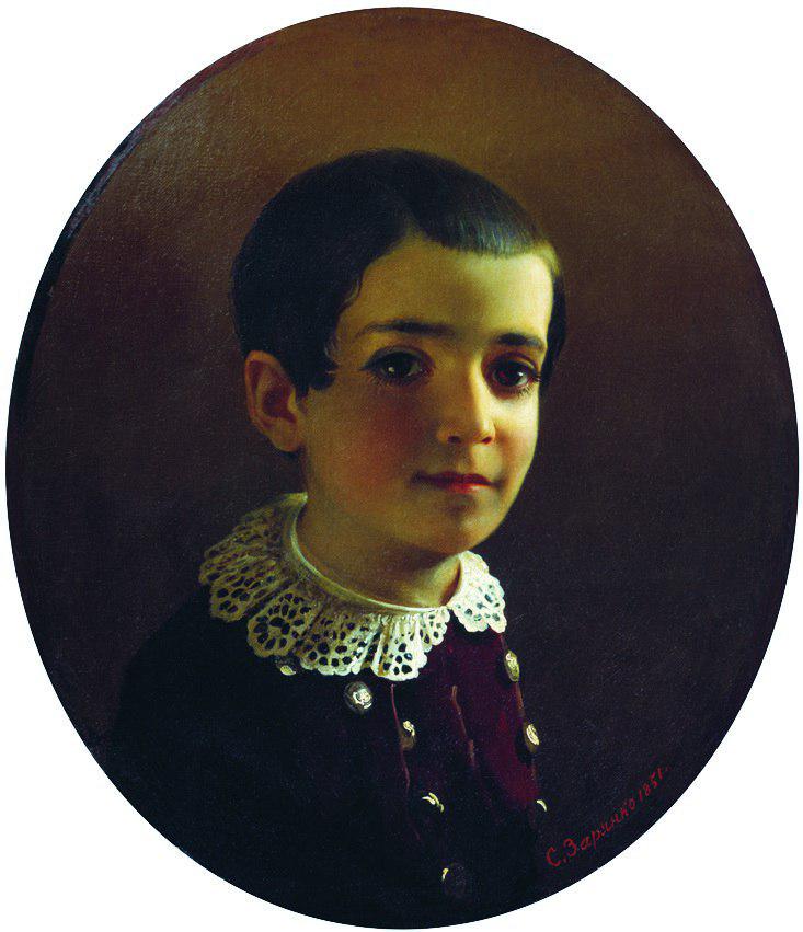 С.К. Зарянко. Портрет Вани (Ивана Христофоровича Лазарева), 1851