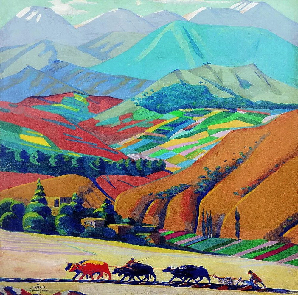 Мартирос Сарьян. «Горы», 1923