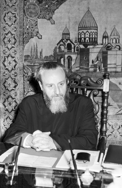 Католикос всех армян Вазген I, 1962. Фото © А. Экекян, РИА Новости