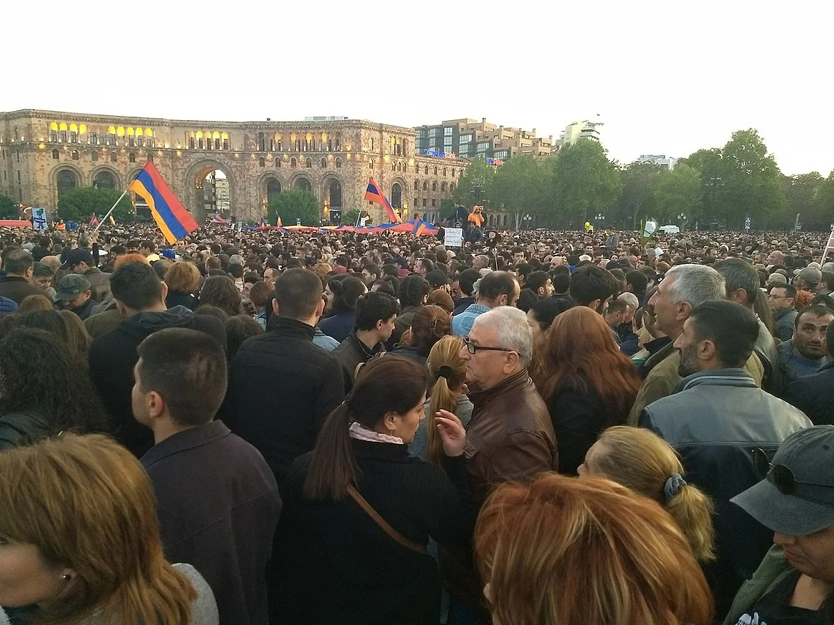 Митинг на площади Республики 22 апреля 2018 года | wikipedia.org