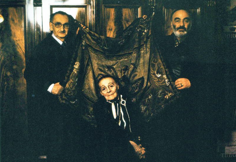 Василий Катанян-старший, Лиля Брик и Сергей Параджанов | csdfmuseum.ru