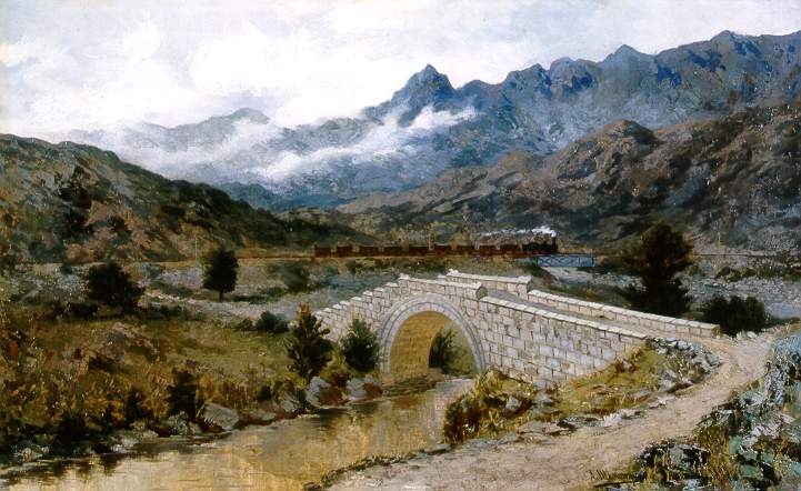 Арутюн Шамшинян. Санаинский мост, 1899