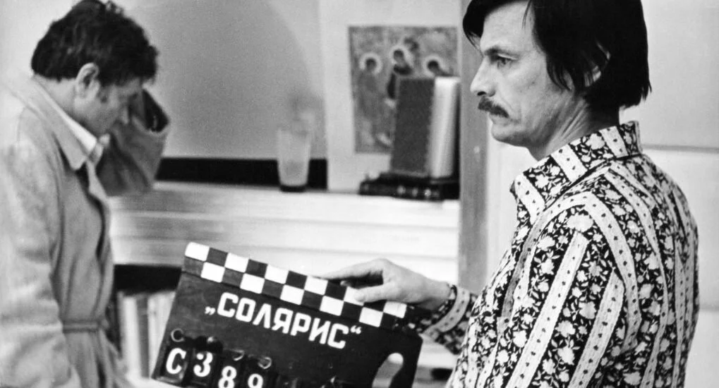 Андрей Тарковский на съёмочной площадке фильма «Солярис». Фото: kinoart.ru