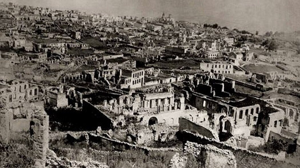 Так выглядел город Шуши 100 лет назад. Источник: Газета