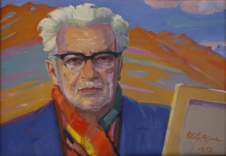 Мгер Абегян. Автопортрет, 1979. Национальная галерея Армении