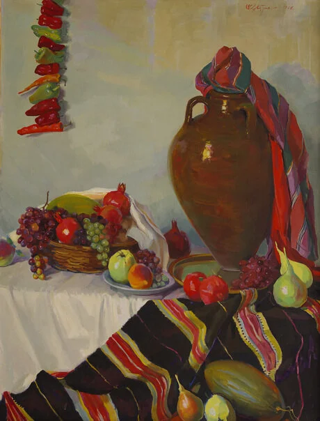 Мгер Абегян. «Натюрморт. Сентябрь», 1956. Национальная галерея Армении