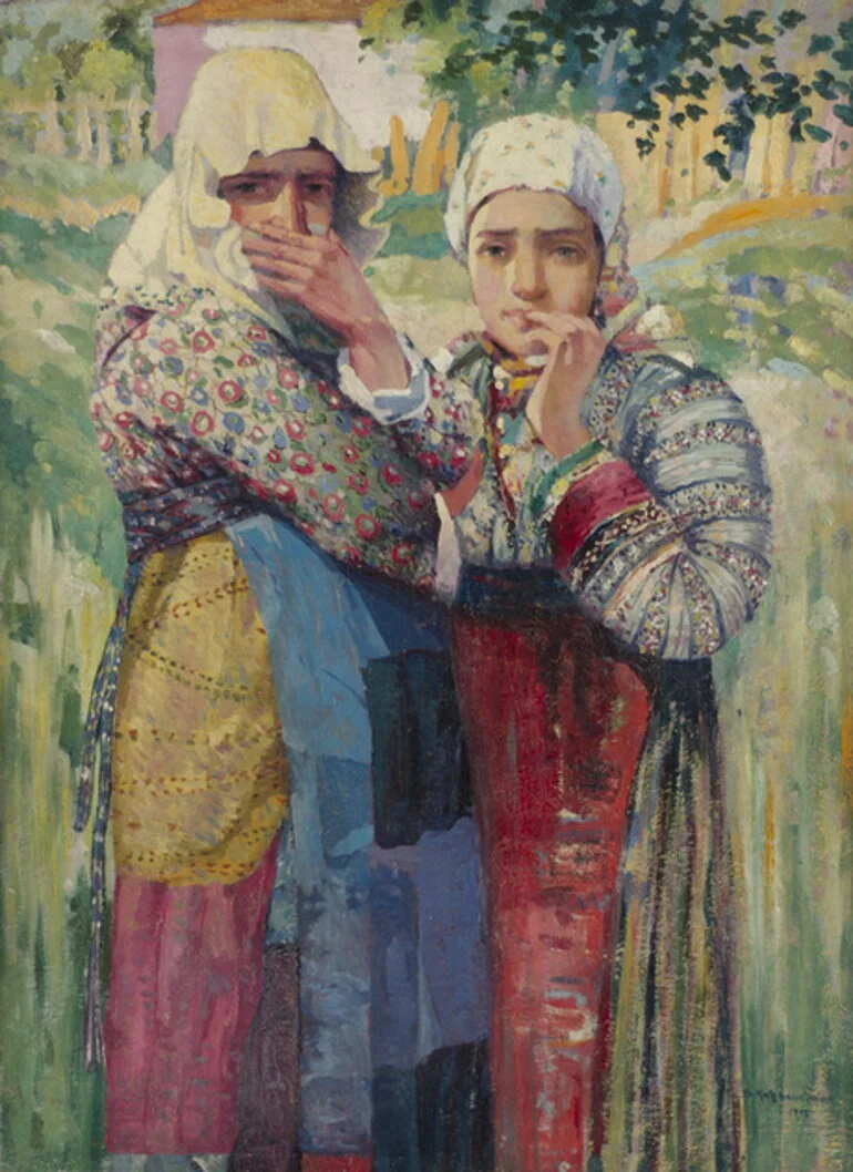 svg> Саркис Хачатурян «Армянки», 1916. Из коллекции Национальной галереи Армении
