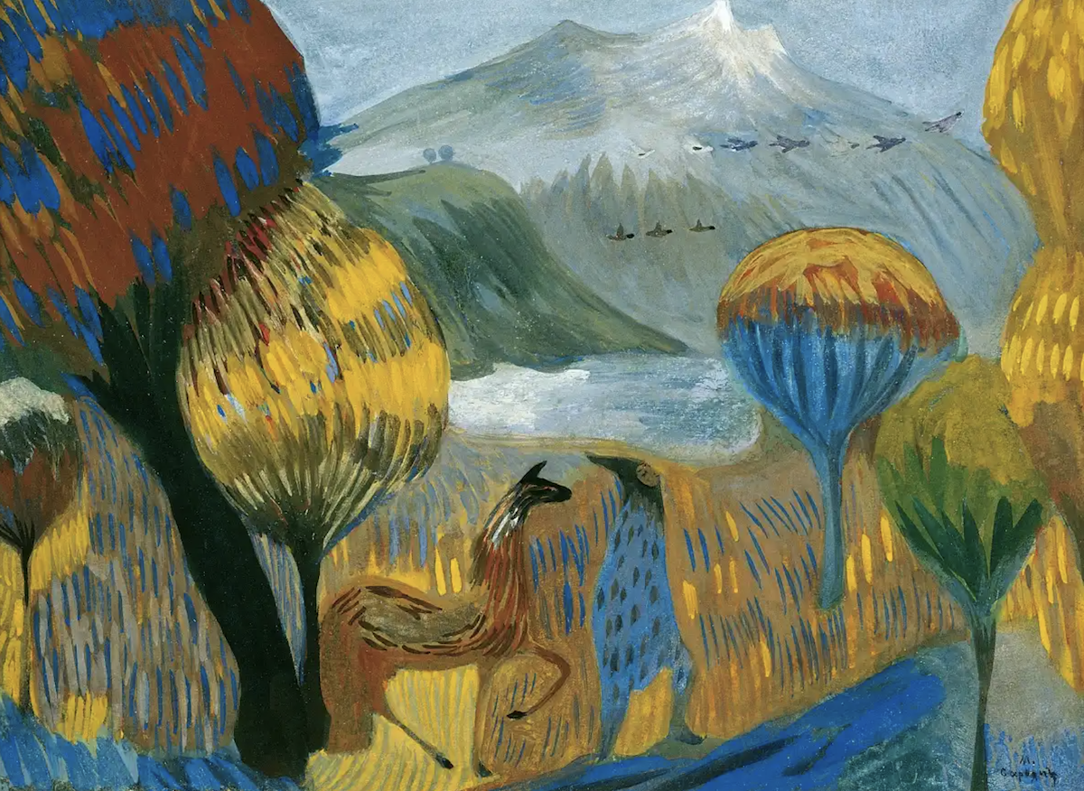 Мартирос Сарьян. Поэт, 1906. Из частной коллекции, Франция