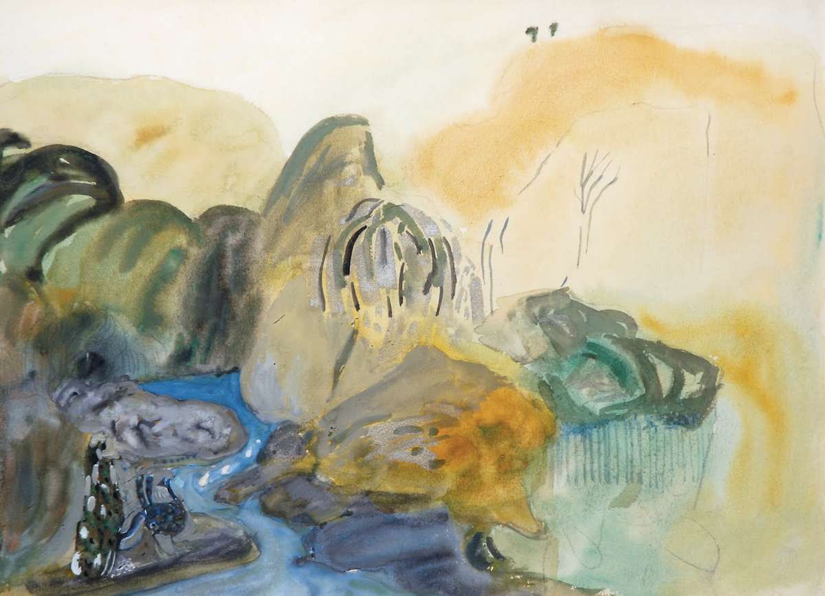 Мартирос Сарьян. У реки, 1903. Из коллекции Дома-музея художника в Ереване