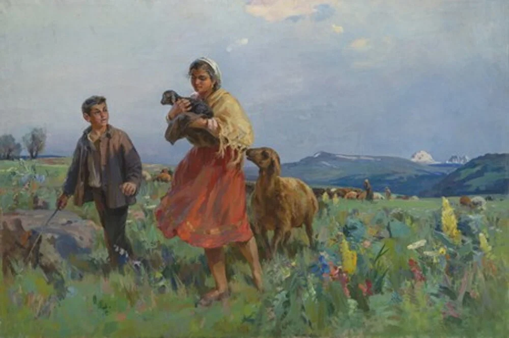 Ара Бекарян. Весна, 1956. Из коллекции Национальной галереи Армении