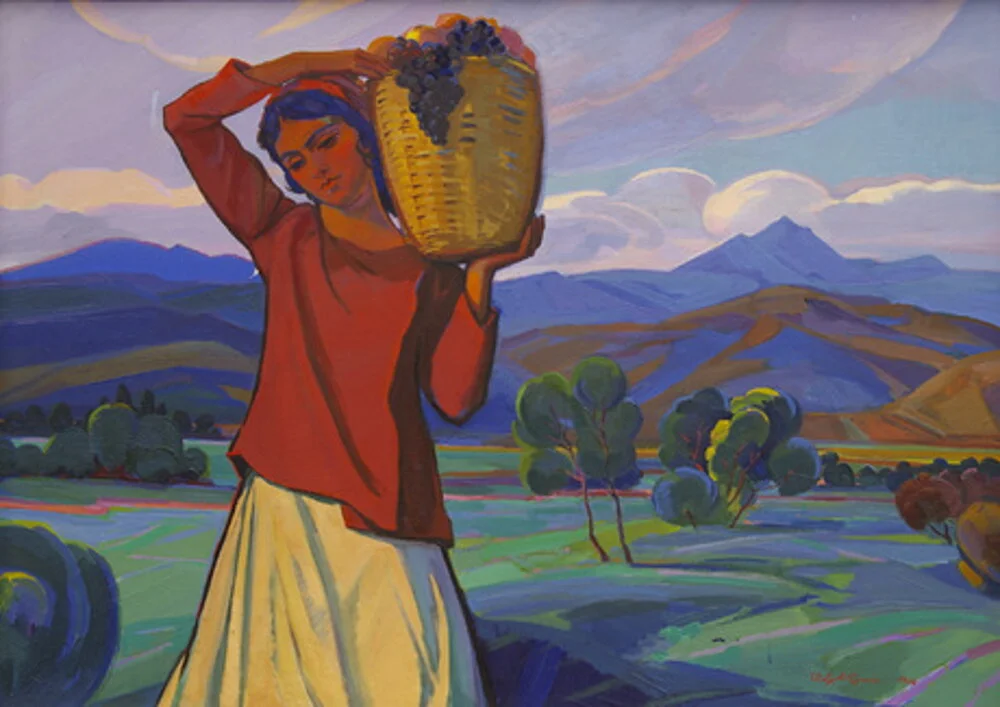 Мгер Абегян. Вечер, 1964. Из коллекции Национальной галереи Армении