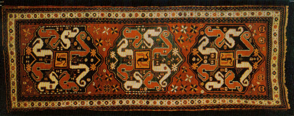 Оцагорг, начало XIX в. Фото из книги М. Казарян «Армянские ковры»