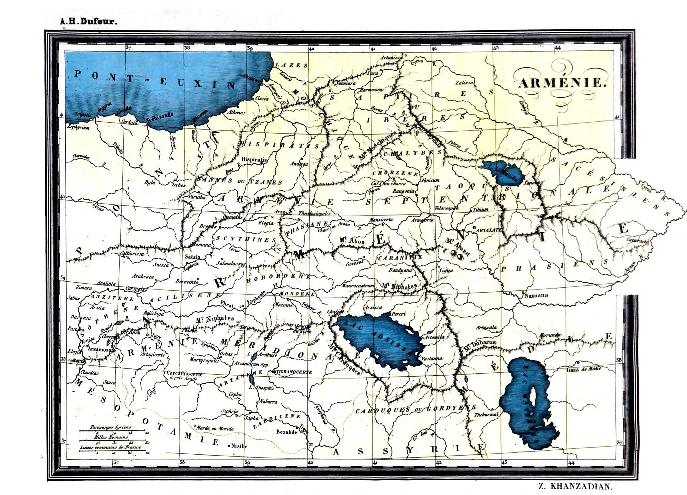 Между Араксом и Сеной: картография Огюста-Анри Дюфура