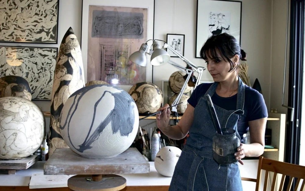 Графическая скульптура Нины Хемчян