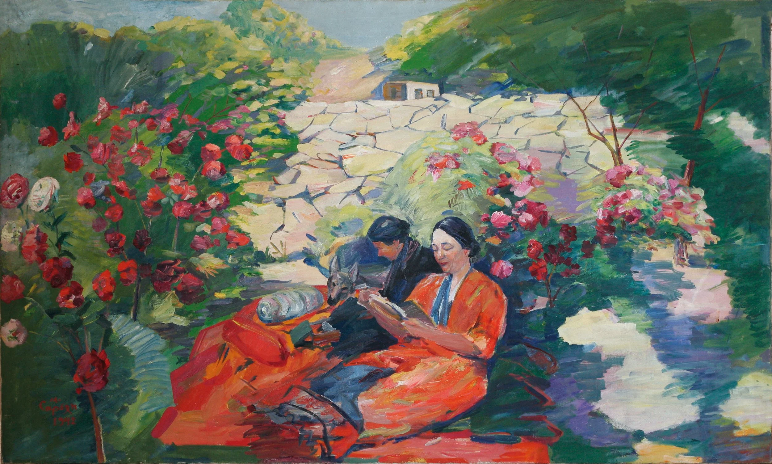 Любовь, весна и свет: в Ереване проходит выставка к 130-летию Лусик ...