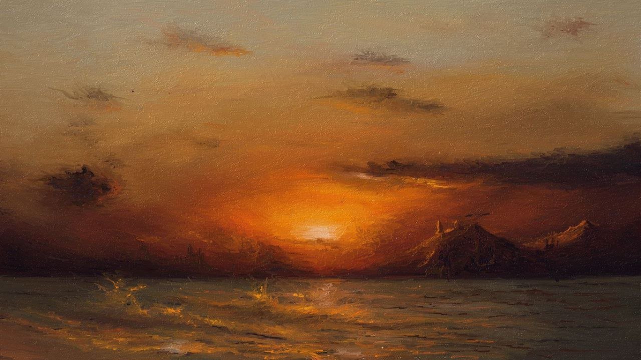 Агаси Григорян — художник-самоучка и последователь Ивана Айвазовского ...