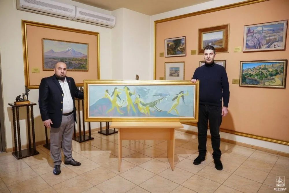 В коллекцию музея истории Еревана поступили работы армянских художников ...