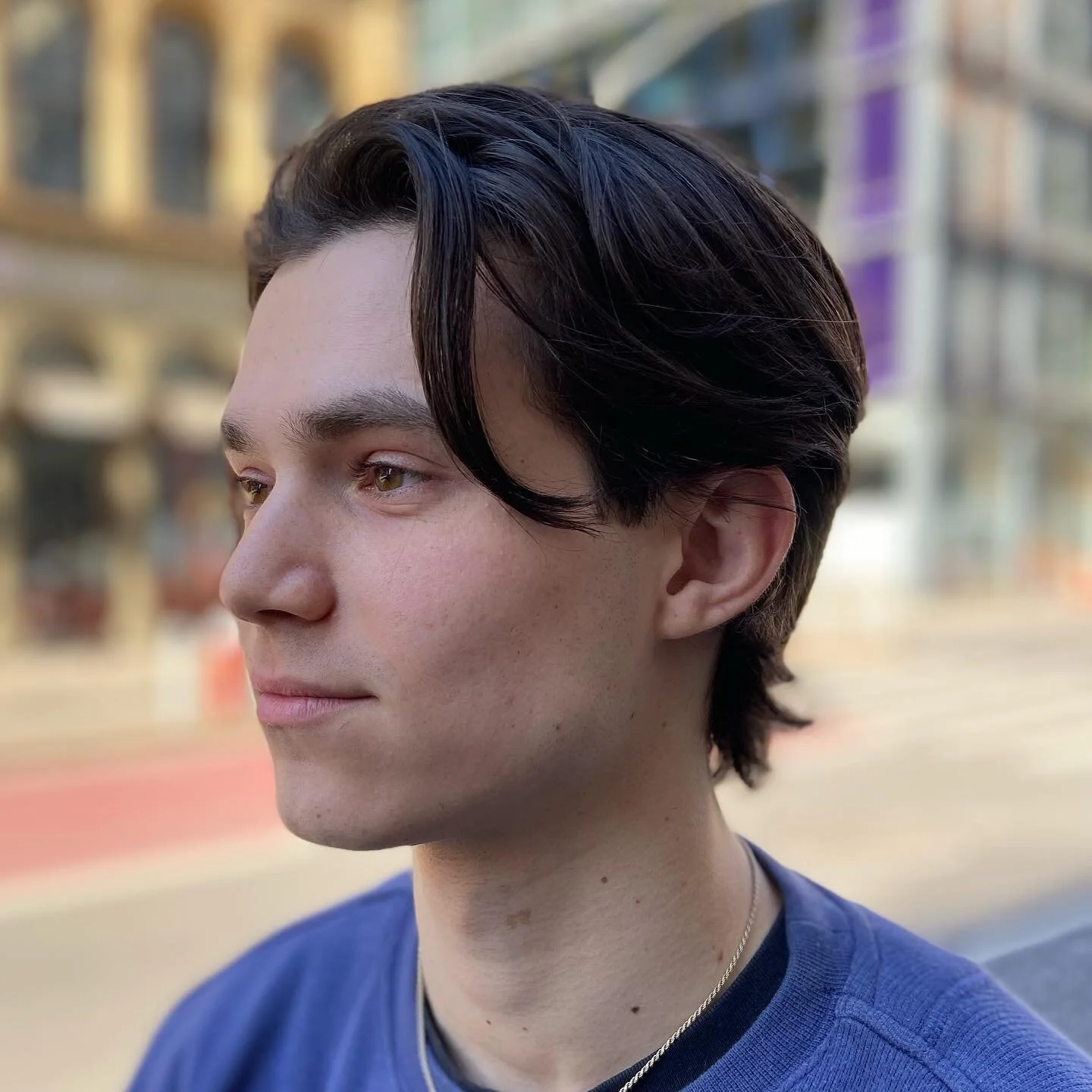 Lived in men&rsquo;s cut for @jacklkaplan 💇🏻styled with @oribe Cr&eacute;me for Style and Fiber Groom