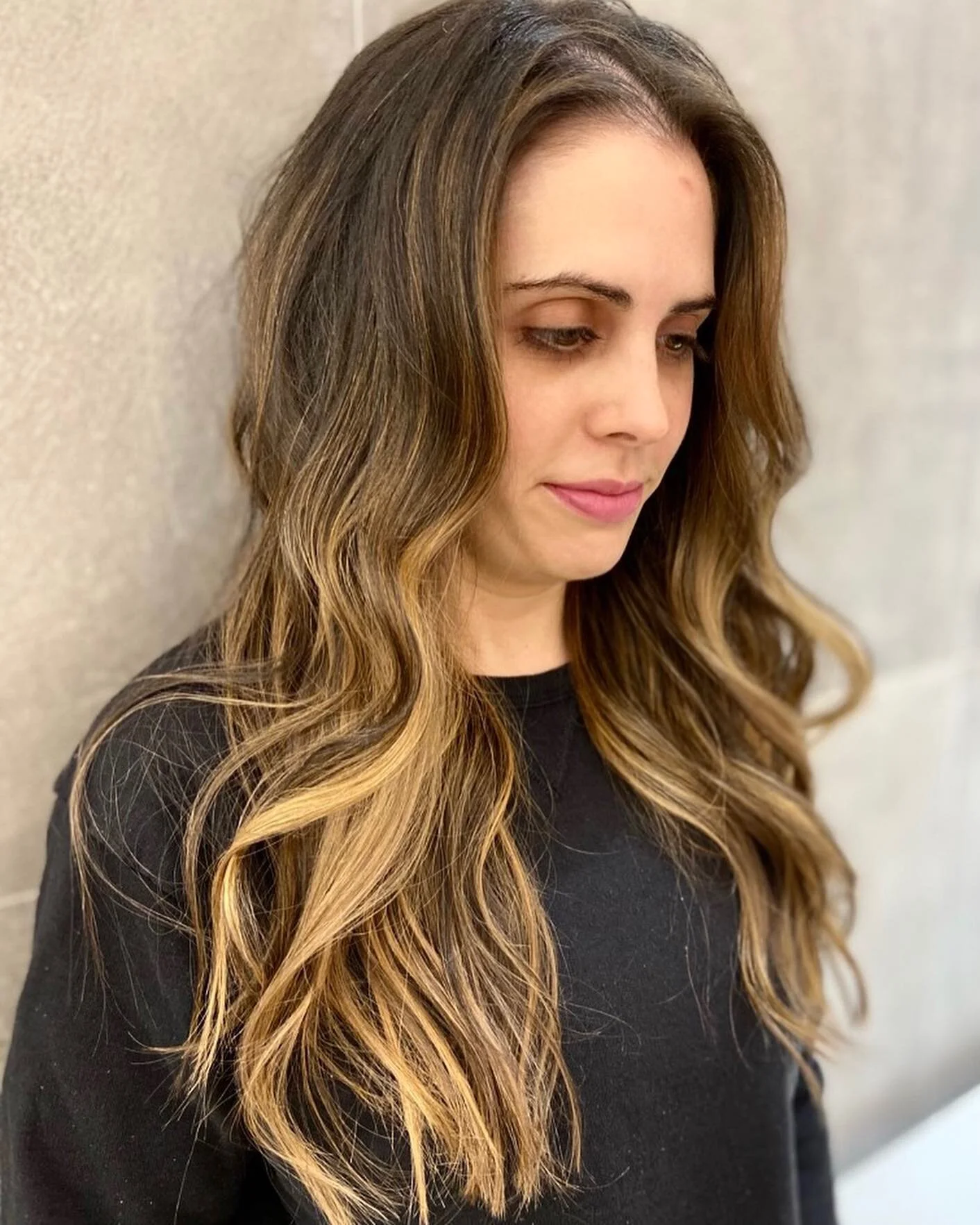 Not very often you get a head of virgin hair as your canvas! Lovely change for @shutupstefff