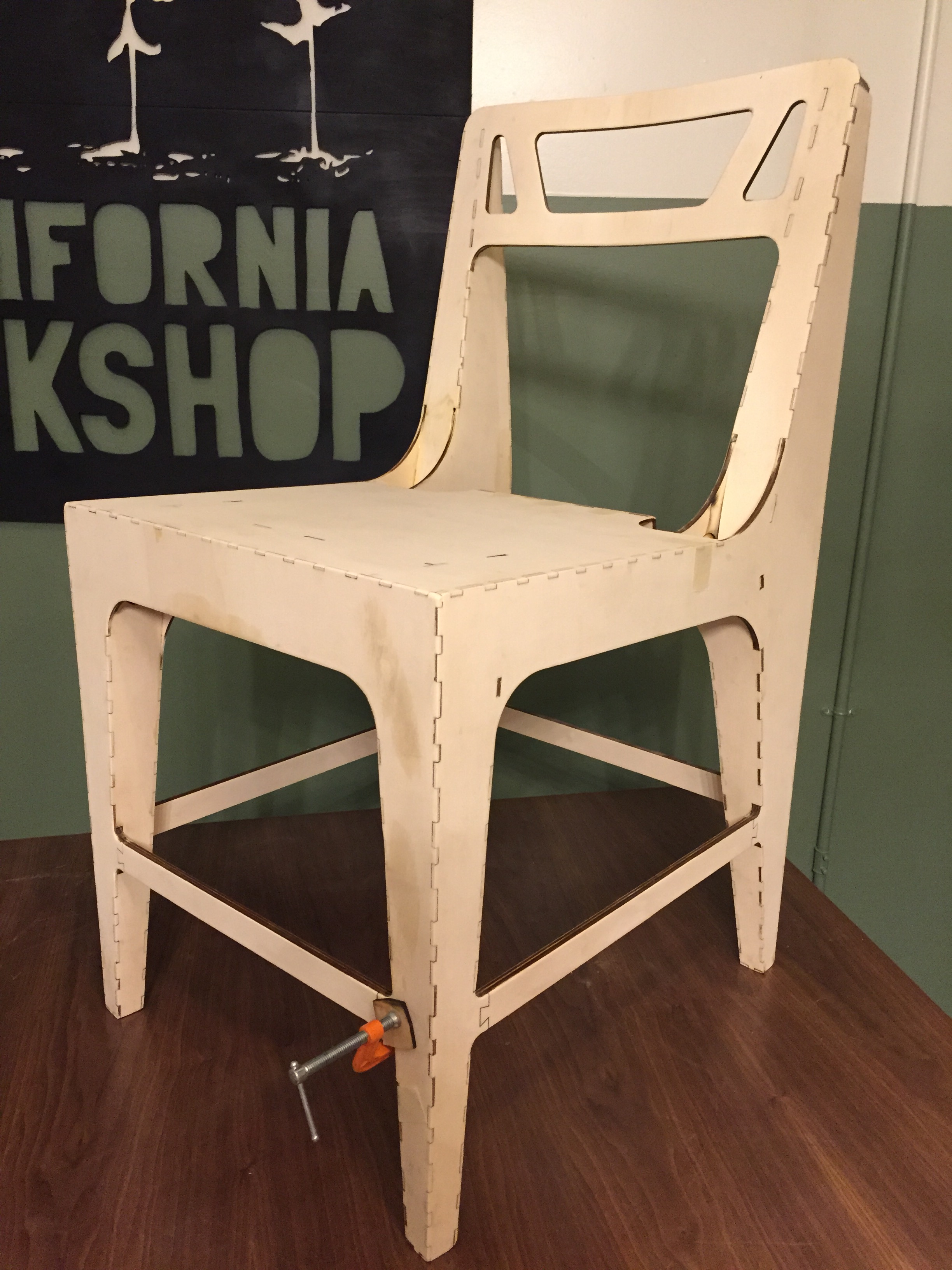 The lightest Chair we have made to date. 1290g